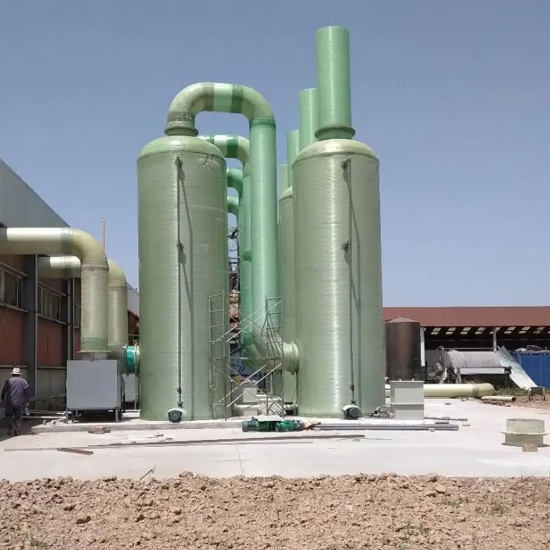 FRP acid mist absorption tower